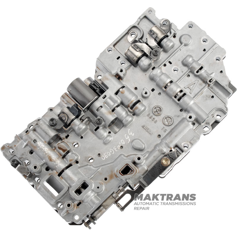 Valve body complete with solenoids (not tested) TOYOTA A340E / A340F A343 - removed from transmission marked (35010-3G090 / 35000-3G160, TOYOTA 4RUNNER, Engine: (5VZFE) 3400CC EFI)