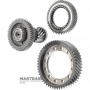 Helical gear set for final drive TOYOTA \ LEXUS UA81E UA81F — 4120678020, 4130078030, 3570478010 (differential gear 53 teeth, intermediate shaft 15/49, central support gear 52 teeth)