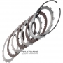 Aisin Warner A465 Torque Converter Steel and Friction Disc Set (ISUZU TRACKS) 8-98169-415-0, 8981694150 — 3 Friction Discs
