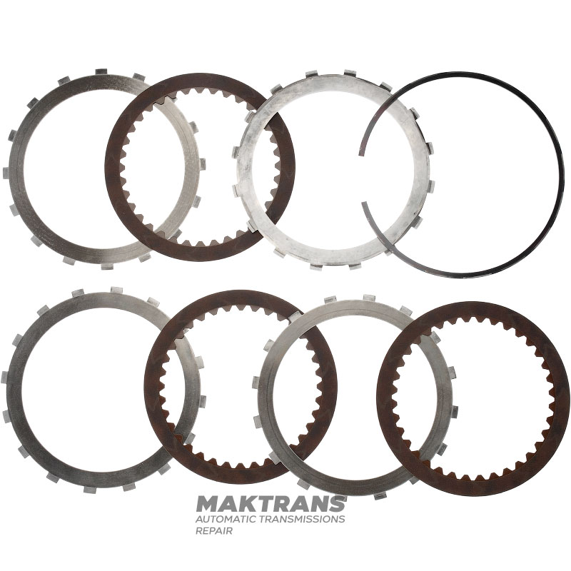 Aisin Warner A465 Torque Converter Steel and Friction Disc Set (ISUZU TRACKS) 8-98169-415-0, 8981694150 — 3 Friction Discs