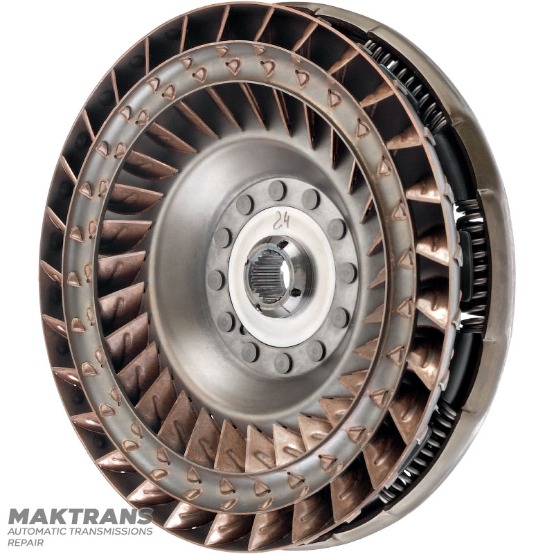 Turbine wheel / spring damper Aisin Warner A465 (ISUZU TRACKS) 8-98169-415-0, 8981694150 — (ext.Ø 293 mm, 24 splines)