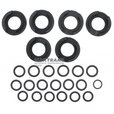 Set of rubber seals for hydraulic unit F5a51