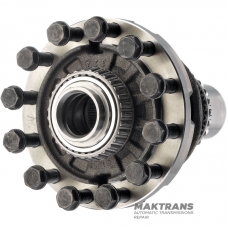 Differential (without helical gear) 4WD TOYOTA \ LEXUS UA81E UA81F 4130078030 - (overall height 221 mm, 44 splines, 12 cross bolts)