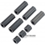 Set of low-flow rubber tubes for hydraulic unit ZF 5HP19 – 8 tubes in a set (5 pcs. – 32.75 mm, 3 pcs. – 10.35 mm)