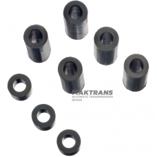 Set of low-flow rubber tubes for hydraulic unit ZF 5HP19 – 8 tubes in a set (5 pcs. – 32.75 mm, 3 pcs. – 10.35 mm)