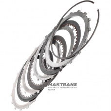 Steel and friction disc set AS68RC, AS69RC (DODGE RAM 4500/ 5500) RL214649AA - 3 friction discs, total thickness of the set 19.20 mm