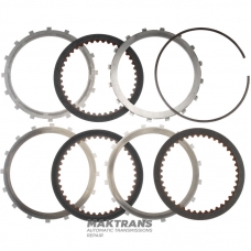 Steel and friction disc set AS68RC, AS69RC (DODGE RAM 4500/ 5500) RL214649AA - 3 friction discs, total thickness of the set 19.20 mm