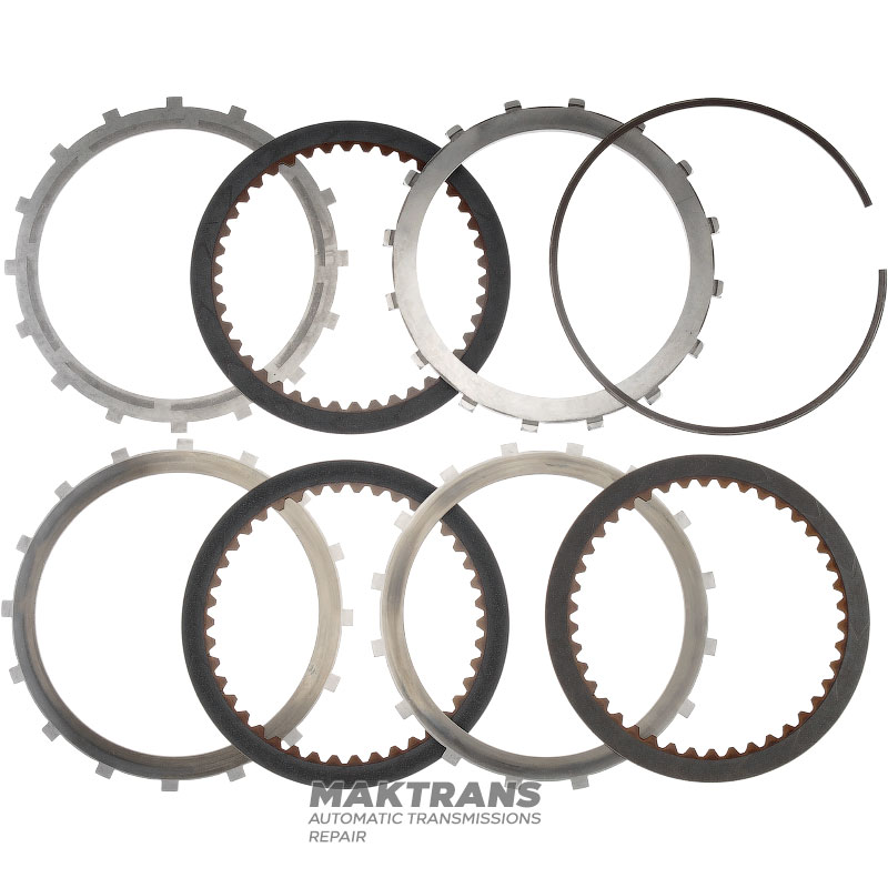 Steel and friction disc set AS68RC, AS69RC (DODGE RAM 4500/ 5500) RL214649AA - 3 friction discs, total thickness of the set 19.20 mm