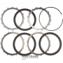 Steel and friction disc set AS68RC, AS69RC (DODGE RAM 4500/ 5500) RL214649AA - 3 friction discs, total thickness of the set 19.20 mm