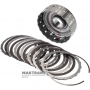Drum K2 Clutch AS68RC, AS69RC DODGE RAM 4500/ 5500 68269653AB - 6 friction discs (total thickness of the kit 33.70 mm)