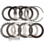 Steel and friction disc set B1 Brake AS68RC, AS69RC DODGE RAM 4500/ 5500 68253909AA, 68253906AA - (5 friction discs, total thickness of the set 34.40 mm)