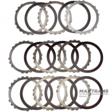 Steel and friction disc set B2 Brake AS68RC, AS69RC DODGE RAM 4500/ 5500 68253908AA, 68253907AA - (8 friction discs, total thickness of the set 48.20 mm)