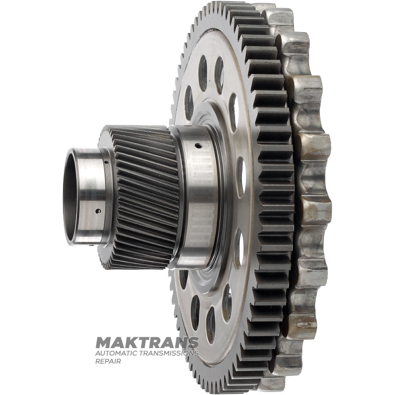 Power Take Off Gear / Planetary Sun Gear P1 AS68RC, AS69RC DODGE RAM 4500/ 5500 68253778AA - PTO Gear - 69 Teeth (OD 211.75mm), P1 Sun Gear - 50 Teeth (OD 77.30mm)