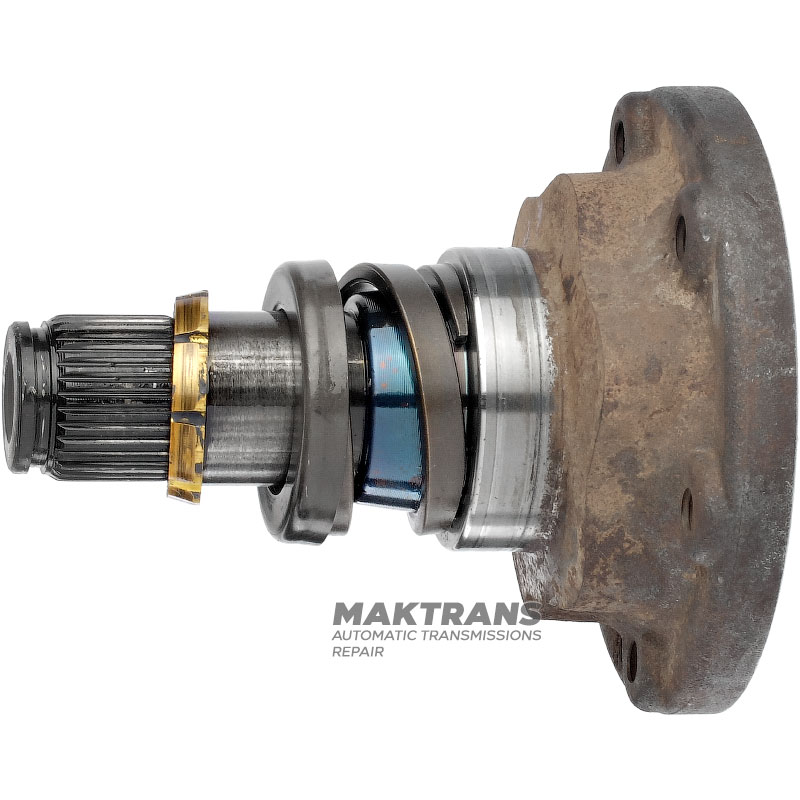 Differential flange VAG 01M, 01N, 01P 020498085G - height 117 mm, 33 splines (outer Ø 26.95 mm), 6 mounting holes (42.50 mm between mounting hole centers)