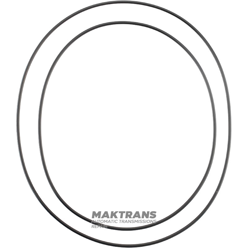 Set of rubber and teflon rings Hyundai / KIA CVT C0GF1 - 2 teflon rings, 2 rubber rings