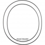 Set of rubber and teflon rings Hyundai / KIA CVT C0GF1 - 2 teflon rings, 2 rubber rings