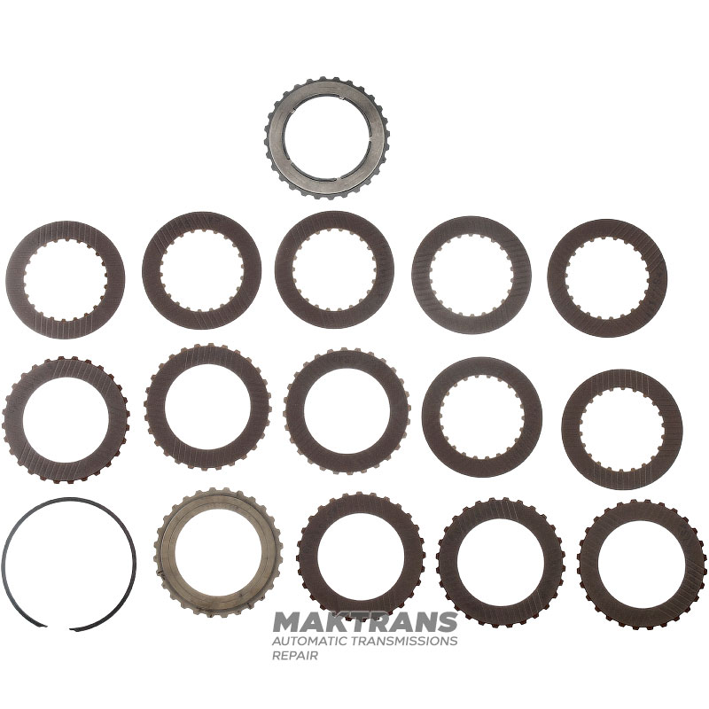 Drum K3 Clutch VAG 01M, 01N, 01P 01M323921EX - 14 single-sided friction discs (total thickness of the set 22.60 mm)