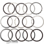 Set of steel and friction discs B1 (Low / Reverse) Brake - 095323227A, 095323231C, 095398208 - 6 friction discs