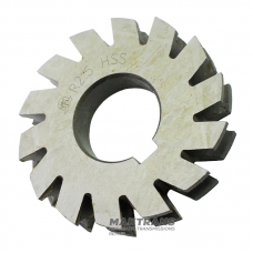 Semi-circular concave cutter made of high-speed steel F 55 R2.5 HSS