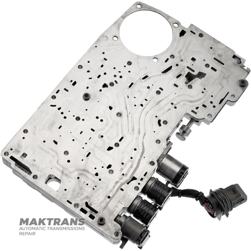Valve body complete with solenoids FORD 5R55E, 5R55N, 5R55W, 5R55S — 96GT-AGR, 9L5Z-7A100-CRM (6 solenoids)