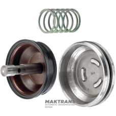 Brake band piston Intermediate Brake FORD 5R55E, 5R55N, 5R55W, 5R55S F77Z-7D021-ZA, 97GT-7E221-ZA — (overall height 57.75 mm, piston outer Ø 58.80 mm / 64.75 mm, rod outer Ø 12 mm)