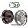 Brake band piston Intermediate Brake FORD 5R55E, 5R55N, 5R55W, 5R55S F77Z-7D021-ZA, 97GT-7E221-ZA — (overall height 57.75 mm, piston outer Ø 58.80 mm / 64.75 mm, rod outer Ø 12 mm)