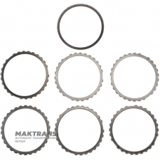 Set of steel wheels Low Clutch JATCO JR405E 8-97331-008-0, 8-97331-005-0 - total thickness of the set 14.35 mm