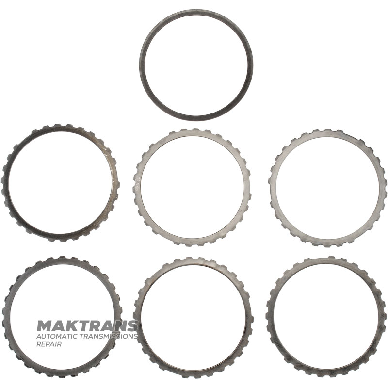 Low Clutch Steel Wheel Set JATCO JR405E - Total Thickness of Set 14.35mm