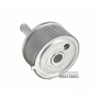 Oil heat exchanger AW TF-60SN 09G 03-up 09G409061, 001409360A — 9 layers, height 63 mm, total height (with tubes) 101 mm (removed from new transmissions)