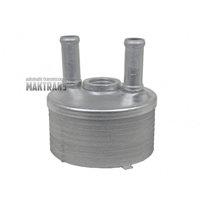 Oil heat exchanger AW TF-60SN 09G 03-up 09G409061, 001409360A — 9 layers, height 63 mm, total height (with tubes) 101 mm (removed from new transmissions)