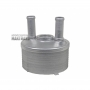 Oil heat exchanger AW TF-60SN 09G 03-up 09G409061, 001409360A — 9 layers, height 63 mm, total height (with tubes) 101 mm (removed from new transmissions)