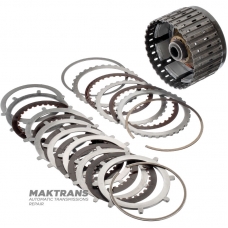 High Clutch Drum (6 friction discs) / Reverse Clutch (2 friction discs) JATCO (ISUZU / MAZDA) JR405E — 8973309780, 8973577990, 8973310070, 8973310060