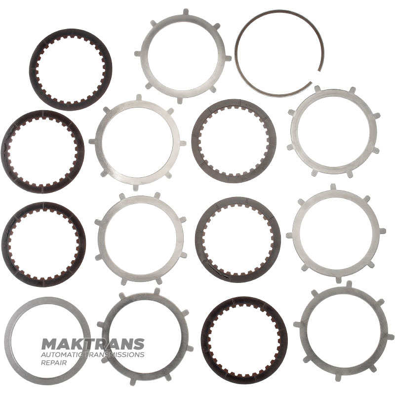 High Clutch Drum (6 friction discs) / Reverse Clutch (2 friction discs) JATCO (ISUZU / MAZDA) JR405E — 8973309780, 8973577990, 8973310070, 8973310060