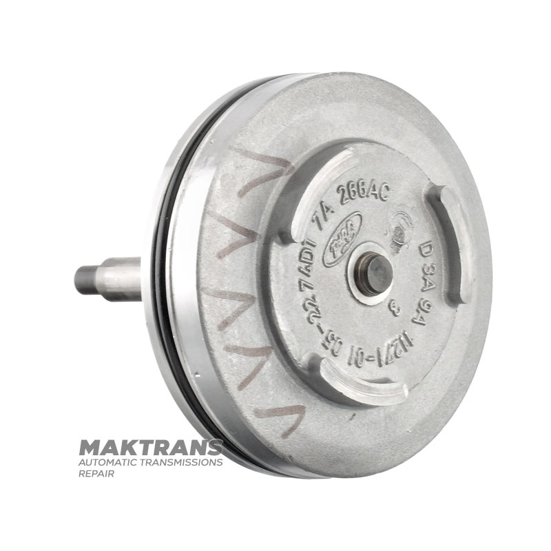 Brake Band Piston Low / Reverse FORD 5R55E, 5R55N, 5R55W, 5R55S XL2Z-7D189-CA - Overall Height 89.50 mm, Outer Ø of Piston 78.55 mm, Rod Diameter 9.50 mm (5.45 mm)