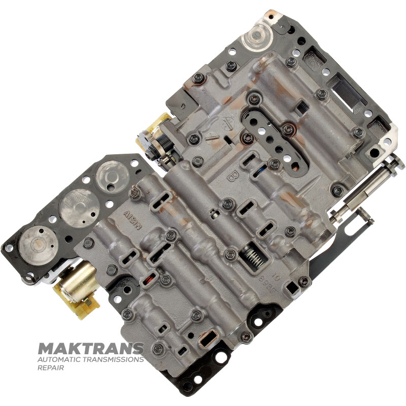 Valve Body Assy w/ Solenoids (Untested) TOYOTA A340E/A340F - Removed from Transmission Marked (35000-34080), TOYOTA T100 (RCK10L-TRSRKA), Engine: (3RZFE) 2700CC EFI