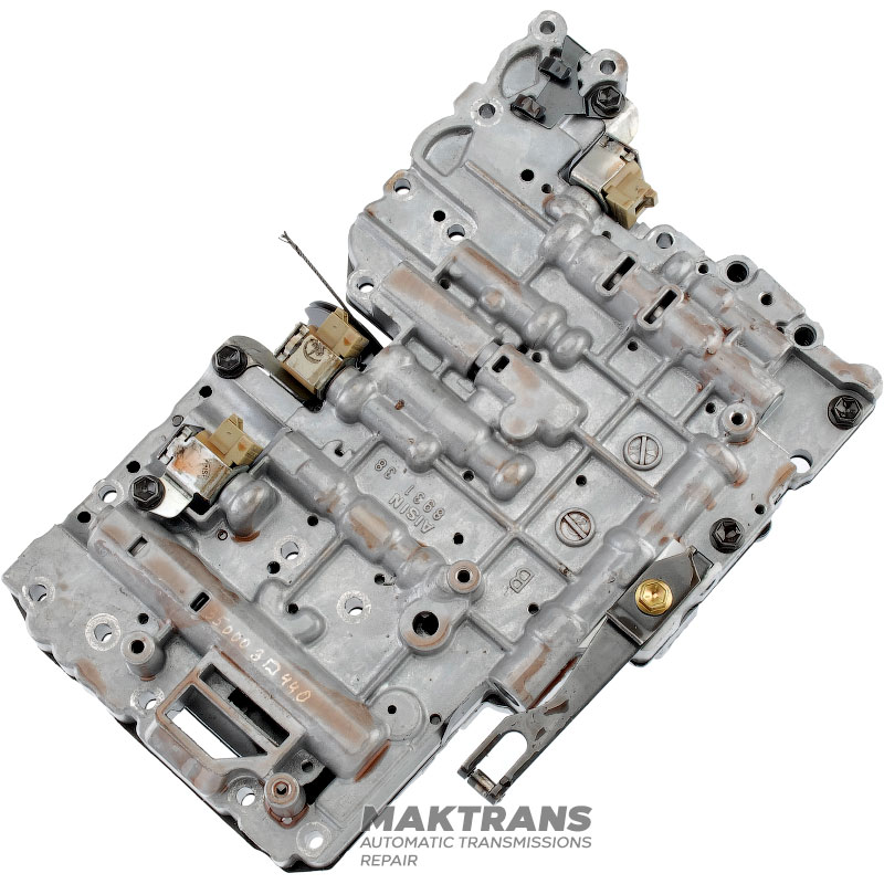 Valve Body Assy w/ Solenoids (Untested) TOYOTA A340E/A340F - Removed from Transmission Marked (35000-3D440), TOYOTA 4RUNNER (RZN180L-GKPSKA), Engine: (3RZFE) 2700CC EFI