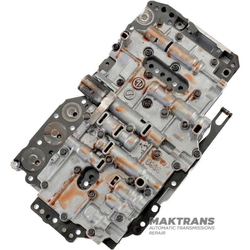 Valve Body Assy w/ Solenoids (Untested) TOYOTA A340E/A340F - Removed from Transmission Marked (35010-34170), TOYOTA SEQUOIA, Engine: (2UZFE) 4700CC 32-VALVE DOHC EFI