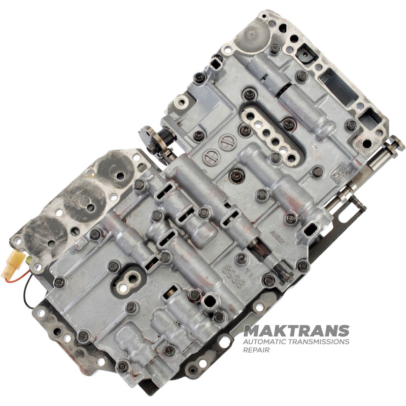 Valve Body Assy w/ Solenoids (Untested) TOYOTA A340E/A340F - Removed from Transmission Marked (35010-3D790), TOYOTA TUNDRA, Engine: (5VZFE) 3400CC EFI