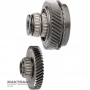 Set of helical gears for differential drive VAG 01M, 01N, 01P — 44 teeth (outer Ø 118.70 mm), 45 teeth (outer Ø 124.70 mm), ring gear (non-removable) 57 teeth