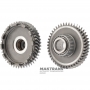 Set of helical gears for differential drive VAG 01M, 01N, 01P — 44 teeth (outside Ø 118.70 mm), 45 teeth (outside Ø 124.70 mm), without ring gear (removable ring gear)