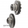 Set of helical gears for differential drive VAG 01M, 01N, 01P — 44 teeth (outside Ø 118.70 mm), 45 teeth (outside Ø 124.70 mm), without ring gear (removable ring gear)