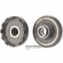 Set of helical gears for differential drive VAG 01M, 01N, 01P — 61 teeth (ext.Ø 119.55 mm), 63 teeth (ext.Ø 119.20 mm), without ring gear (removable ring gear)