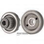 Set of helical gears for differential drive VAG 01M, 01N, 01P — 61 teeth (ext.Ø 119.55 mm), 63 teeth (ext.Ø 119.20 mm), without ring gear (removable ring gear)