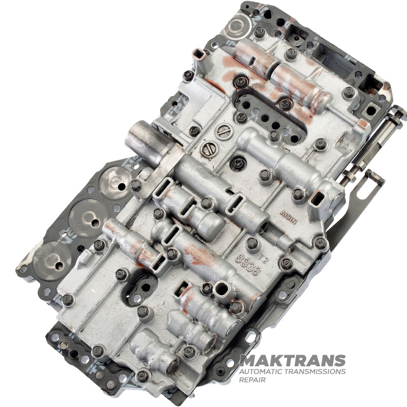 Valve Body Assy w/ Solenoids (Untested) TOYOTA A340E/A340F - Removed from Transmission Marked (35010-34170), TOYOTA SEQUOIA, Engine: (2UZFE) 4700CC 32-VALVE DOHC EFI