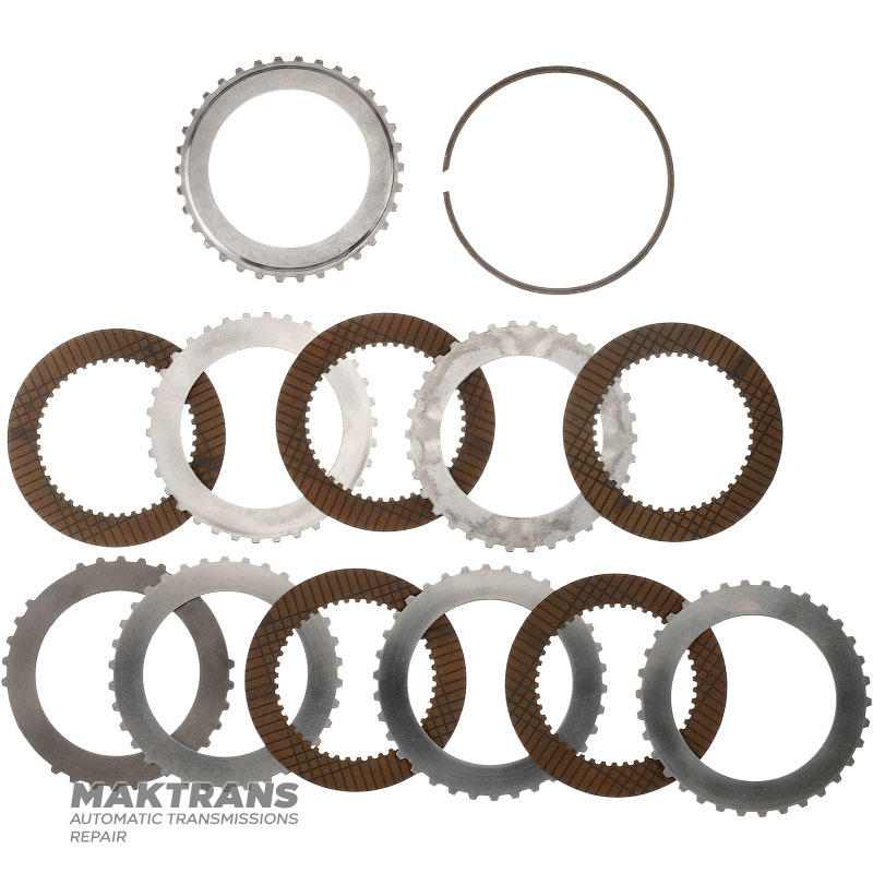 Input shaft / drum Forward Clutch FORD 4R70W, 4R75E, 4R75W (AOD, AODE, AODE-W) - (overall height 322 mm, 5 friction discs)