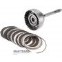 Input shaft / drum Forward Clutch (reinforced) FORD 4R70W, 4R75E, 4R75W (AOD, AODE, AODE-W) 6L3Z-7F207-A — (overall height 322 mm, 5 friction discs)