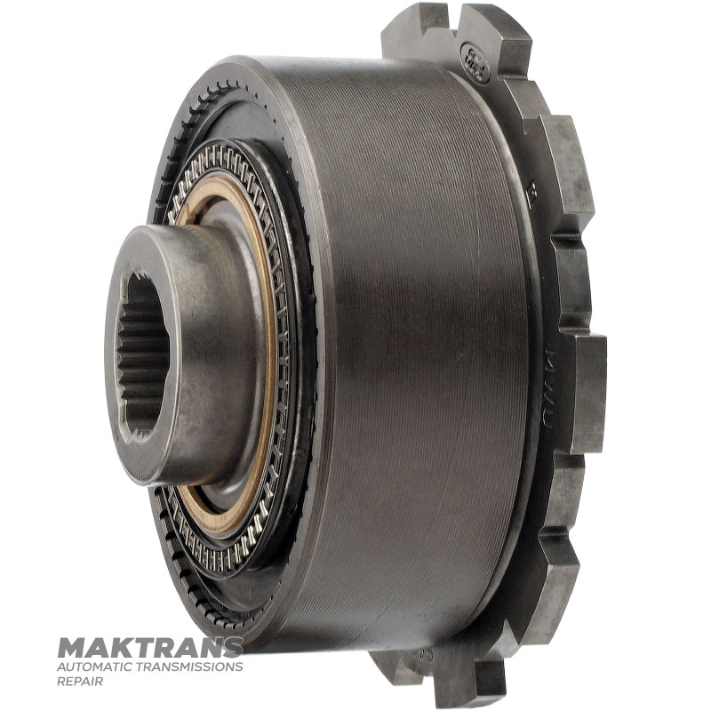 Rear planetary gear FORD A4LD, 4R44E, 4R55E, 5R55E, 5R55N, 5R55S, 5R55W P97GT-7D0007-AHR — steel housing, 6 satellites (15 teeth, outer Ø 24.40 mm), ring gear 57 teeth (outer Ø 94.10 mm)