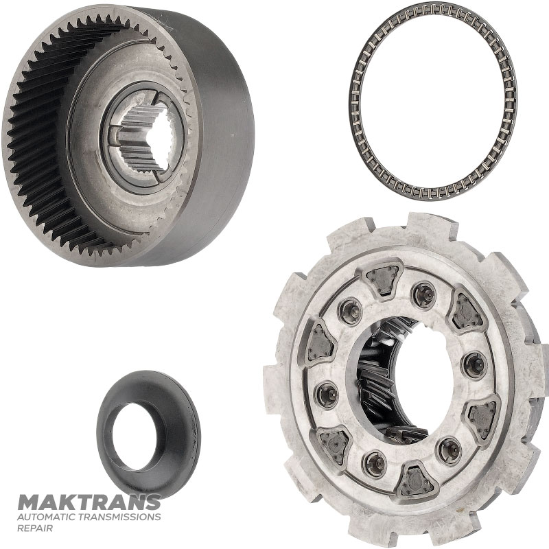 Rear planetary gear FORD A4LD, 4R44E, 4R55E, 5R55E, 5R55N, 5R55S, 5R55W P97GT-7D0007-AHR — steel housing, 6 satellites (15 teeth, outer Ø 24.40 mm), ring gear 57 teeth (outer Ø 94.10 mm)