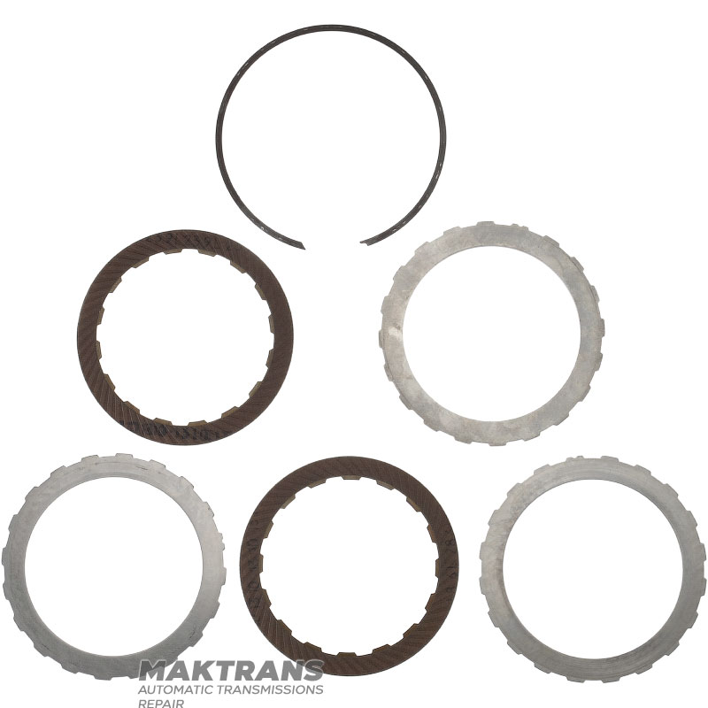 Drum Overdrive Clutch A4LD, 4R44E, 4R55E, 5R55E, 5R55N, 5R55S, 5R55W 97GT-7L668-AE - 2 friction discs