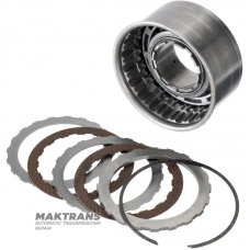 Drum Overdrive Clutch A4LD, 4R44E, 4R55E, 5R55E, 5R55N, 5R55S, 5R55W 97GT-7L668-AE - 2 friction discs